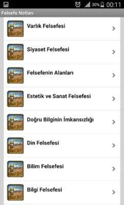 Felsefe Notları android App screenshot 3